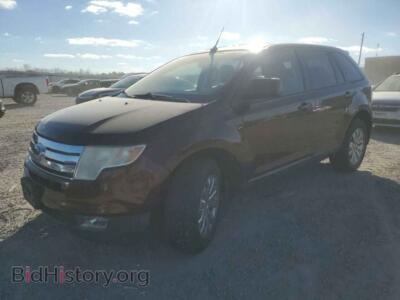 2010 Ford EDGE SEL, burgundy — VIN 2FMDK3JC4ABB44748, Copart