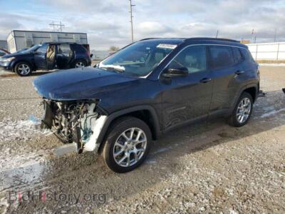 2024 Jeep COMPASS Latitude LUX, teal — VIN 3C4NJDFN1RT169943, Copart