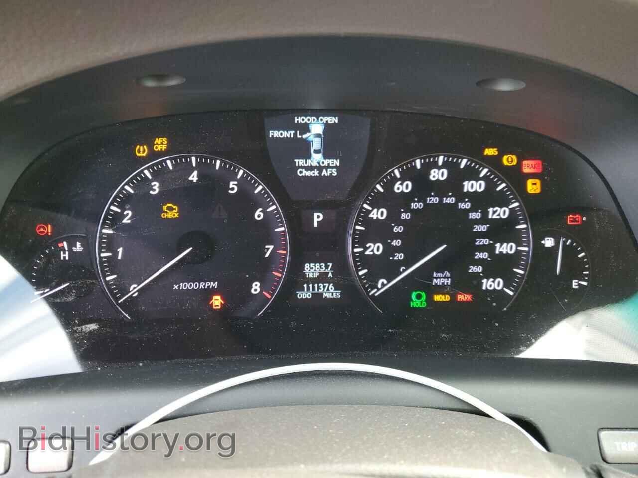 2010 LEXUS LS460 - VIN: JTHCL5EF6A5008671 - Фото 9