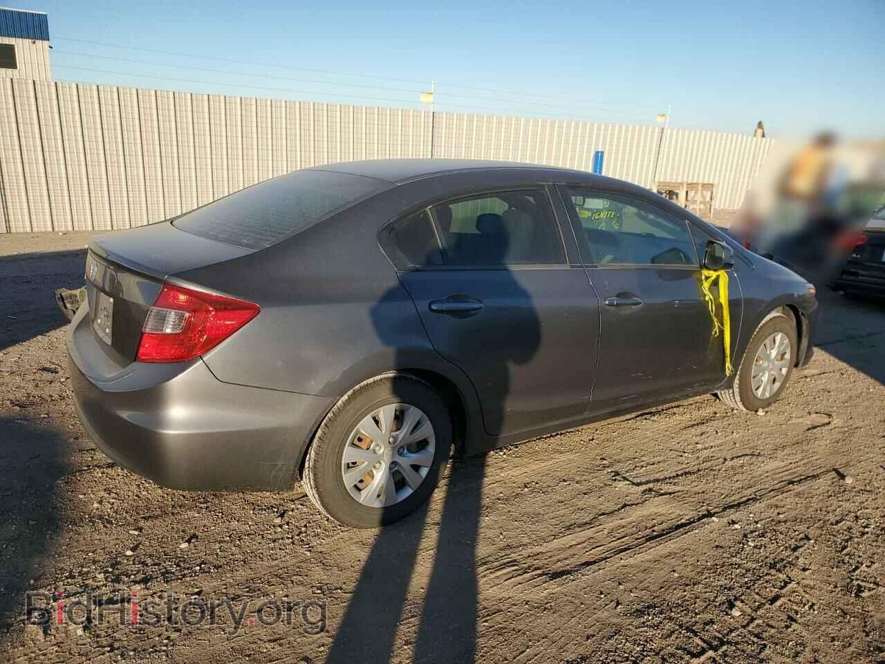 2012 HONDA CIVIC - VIN: 19XFB2F52CE361874 - Фото 3