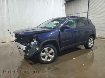 2020 Jeep COMPASS Latitude, blue — VIN 3C4NJDBB2LT138445, Copart