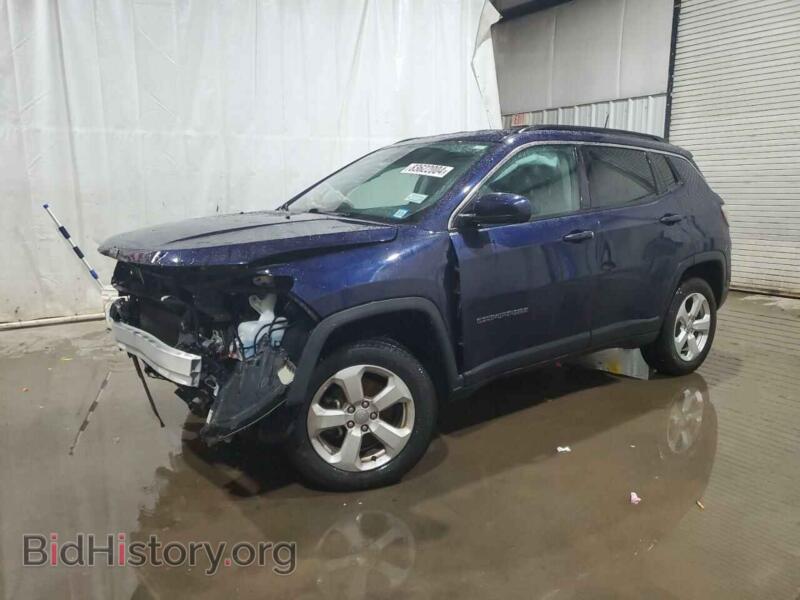 2020 Jeep COMPASS Latitude (VIN 3C4NJDBB2LT138445) — фото 1 из 14, Copart, повреждение: передняя часть