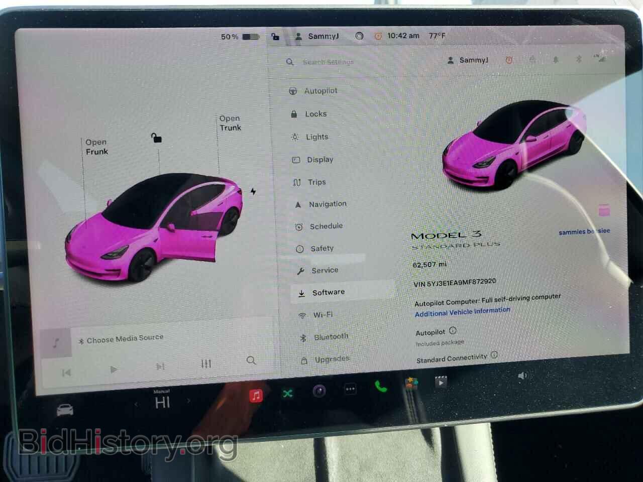 2021 TESLA MODEL 3 - VIN: 5YJ3E1EA9MF872920 - Photo 9