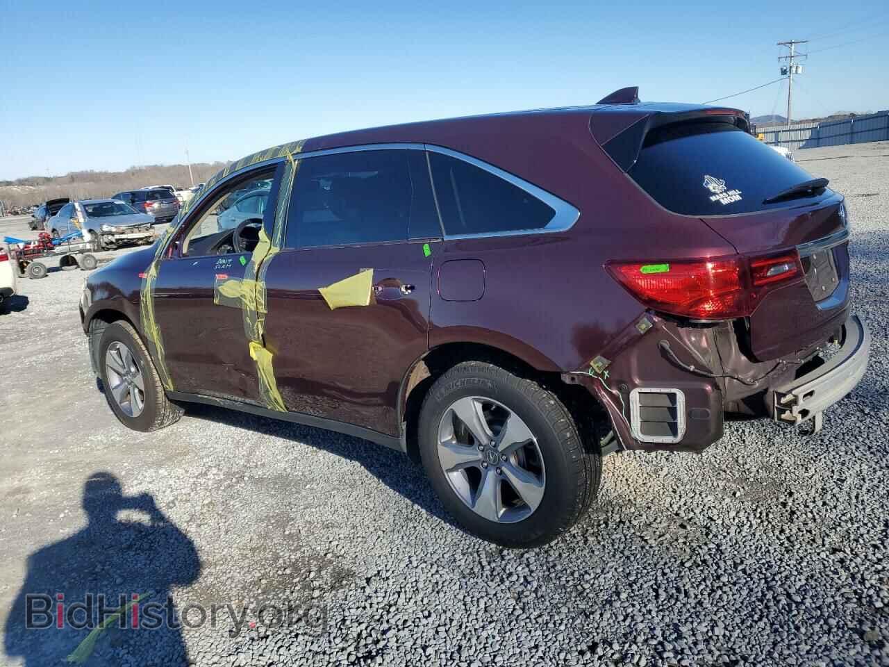 2016 ACURA MDX - VIN: 5FRYD4H28GB061739 - Фото 2