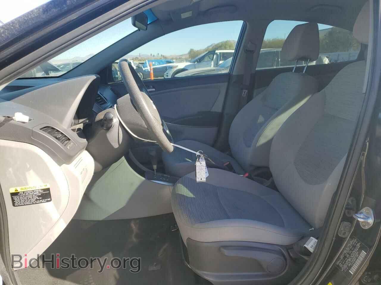 2017 HYUNDAI ACCENT - VIN: KMHCT4AE5HU350360 - Фото 7