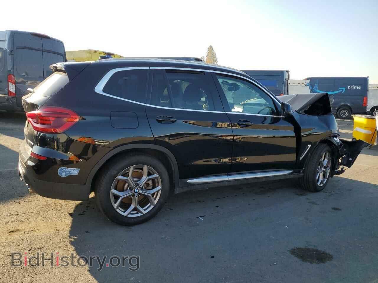 2021 BMW X3 - VIN: 5UXTS1C09M9G91346 - Фото 3
