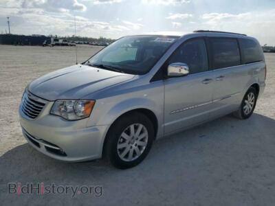2011 Chrysler MINIVAN Touring L, серебристый — VIN 2A4RR8DG2BR655914, Copart