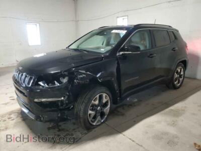 2020 Jeep COMPASS Limited, черный — VIN 3C4NJCCB2LT150586, Copart