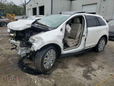 2010 Ford EDGE LIMITED, white — VIN 2FMDK3KC0ABB71511, Copart
