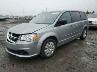 2016 Dodge CARAVAN SE, silver — VIN 2C4RDGBG0GR314231, Copart