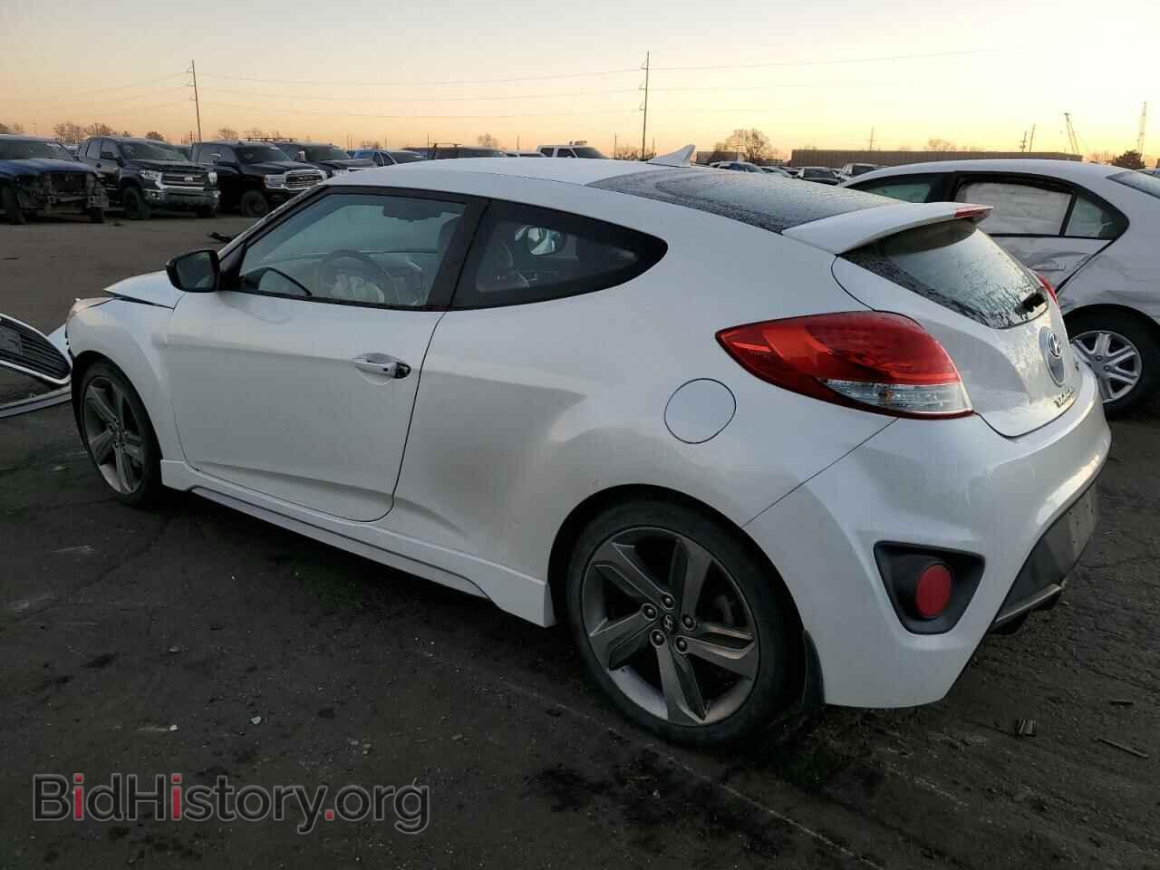 2013 HYUNDAI VELOSTER - VIN: KMHTC6AE8DU084094 - Фото 2