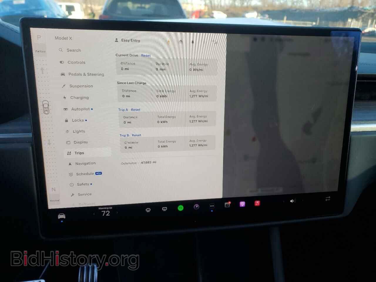 2022 TESLA MODEL X - VIN: 7SAXCBE56NF335393 - Photo 9