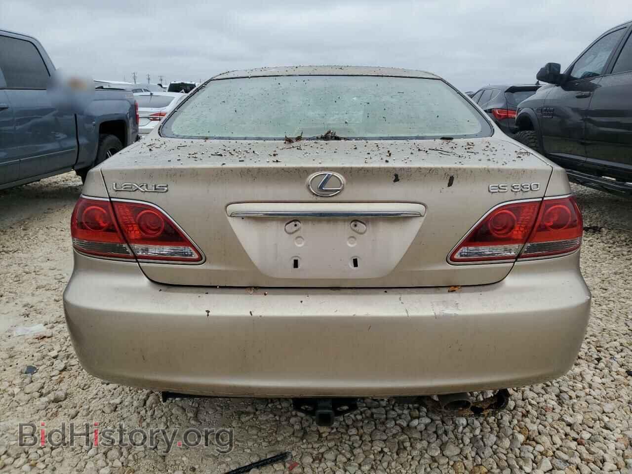 2005 LEXUS ES330 - VIN: JTHBA30G555110443 - Фото 6