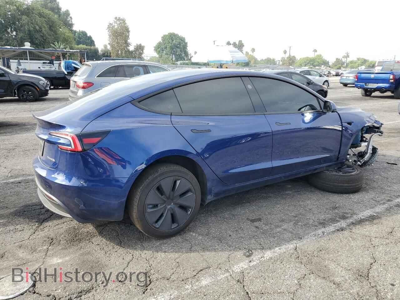 2024 TESLA MODEL 3 - VIN: 5YJ3E1EB0RF792163 - Фото 3