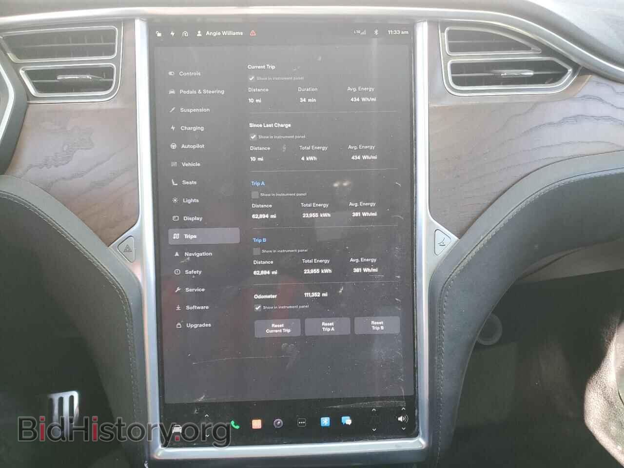 2016 TESLA MODEL X - VIN: 5YJXCBE48GF000949 - Photo 9