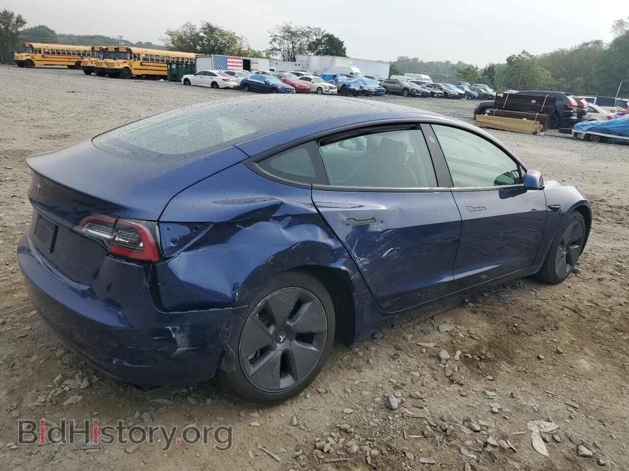 2021 TESLA MODEL 3 - VIN: 5YJ3E1EA4MF907542 - Фото 3