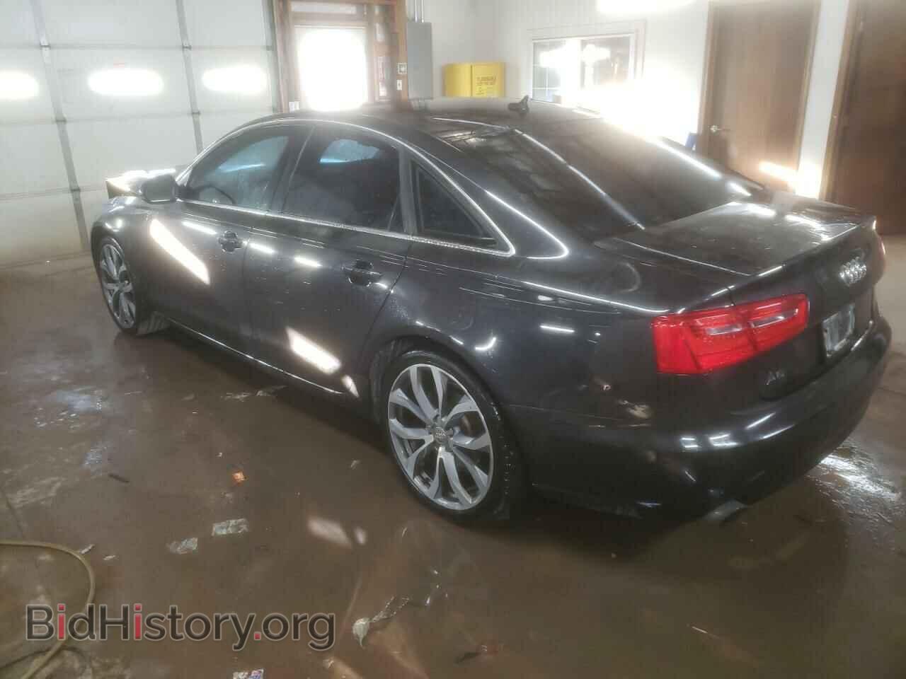 2013 AUDI A6 - VIN: WAUGFBFCXDN104124 - Фото 2