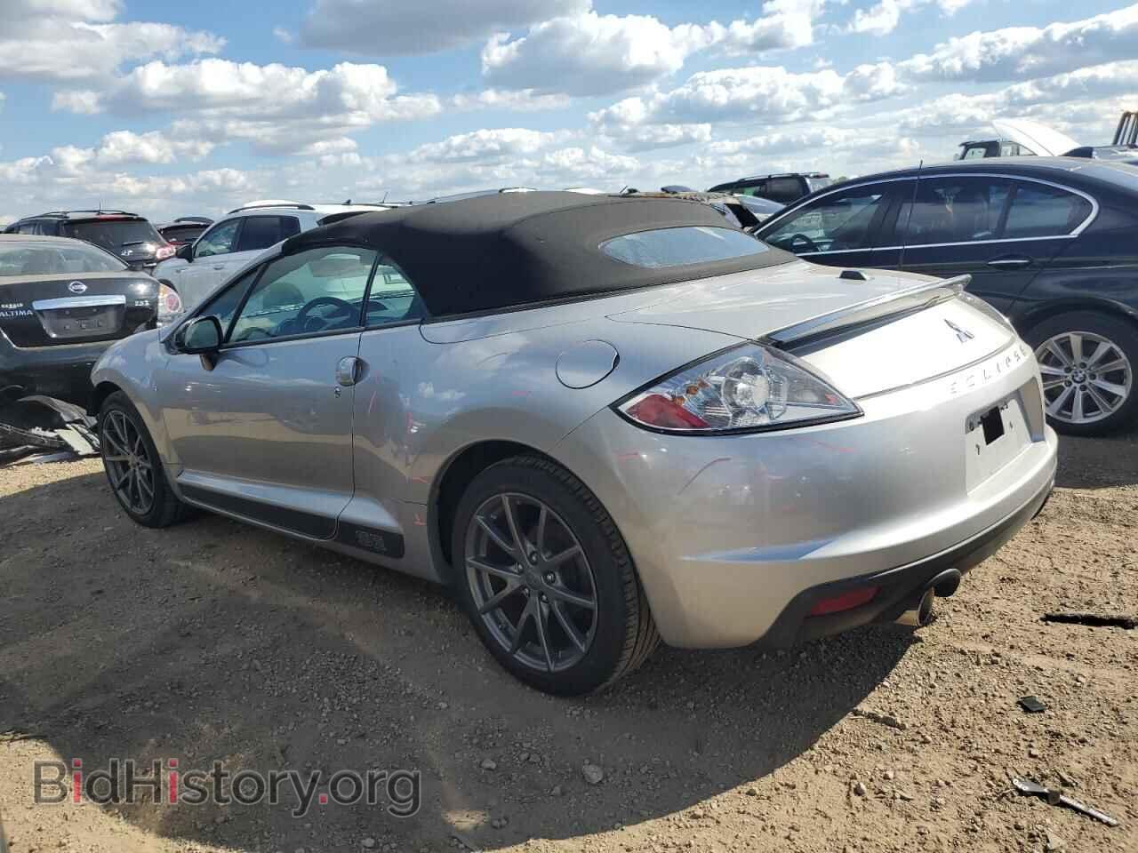 2012 MITSUBISHI ECLIPSE - VIN: 4A37L5EF6CE006857 - Фото 2