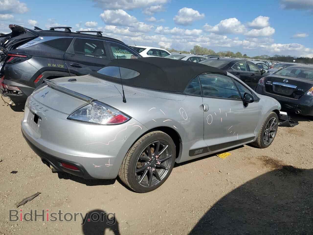 2012 MITSUBISHI ECLIPSE - VIN: 4A37L5EF6CE006857 - Фото 3
