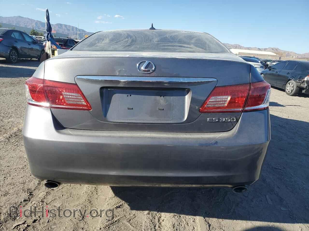 2012 LEXUS ES350 - VIN: JTHBK1EGXC2487617 - Фото 6