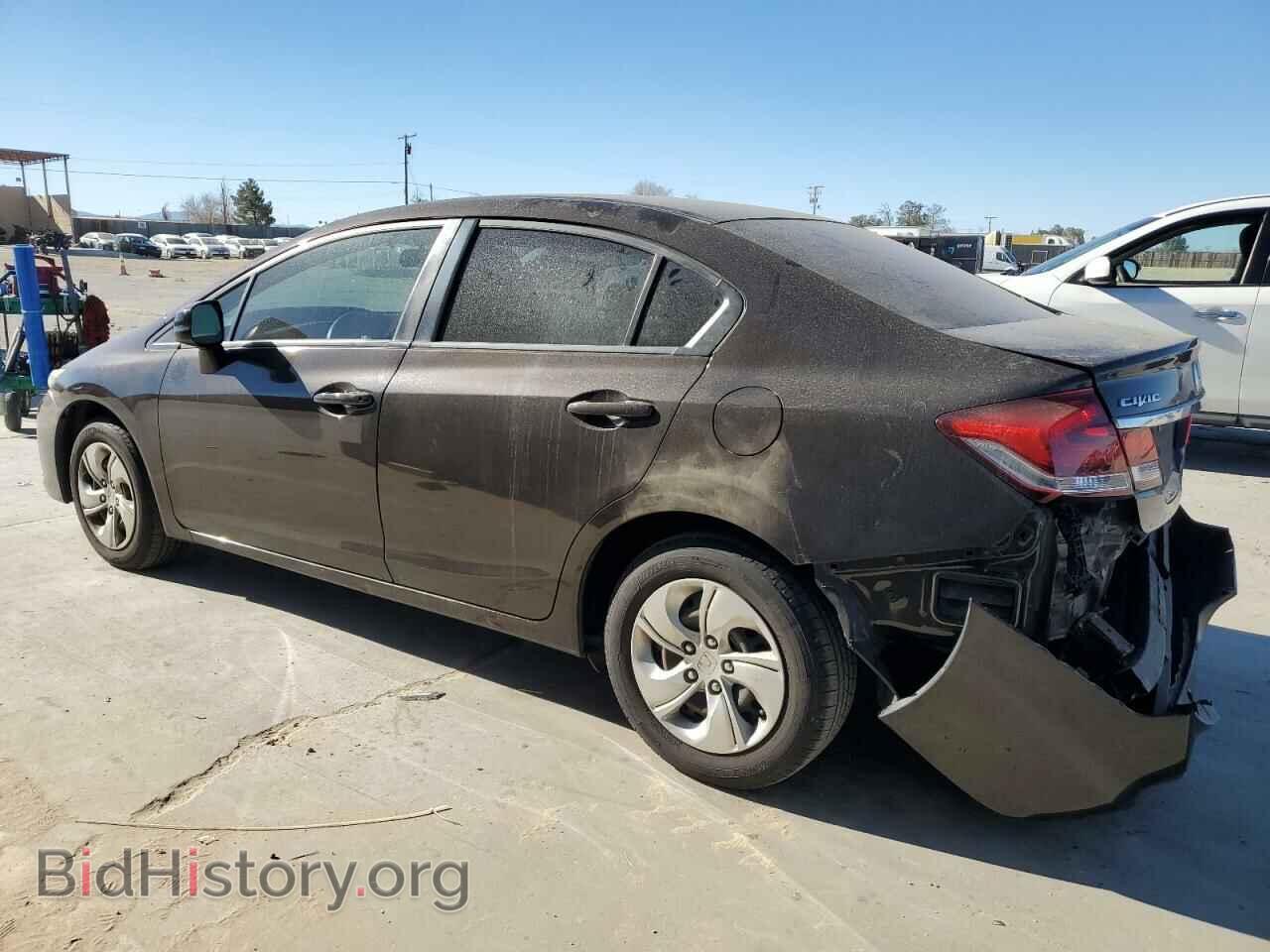 2013 HONDA CIVIC - VIN: 2HGFB2F55DH589066 - Фото 2