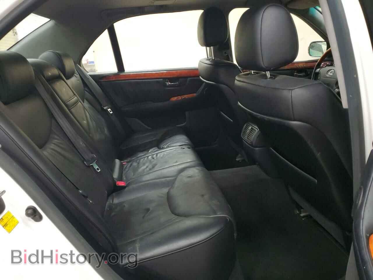 2005 LEXUS LS430 - VIN: JTHBN36F655020155 - Фото 10