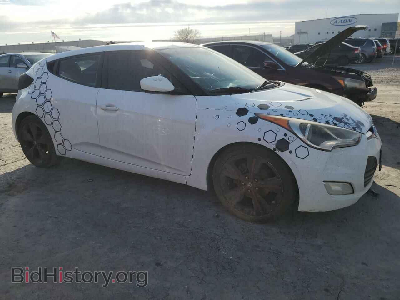2012 HYUNDAI VELOSTER - VIN: KMHTC6AD9CU048551 - Фото 4