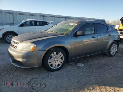 2013 Dodge AVENGER SE, gray — VIN 1C3CDZAB4DN631210, Copart