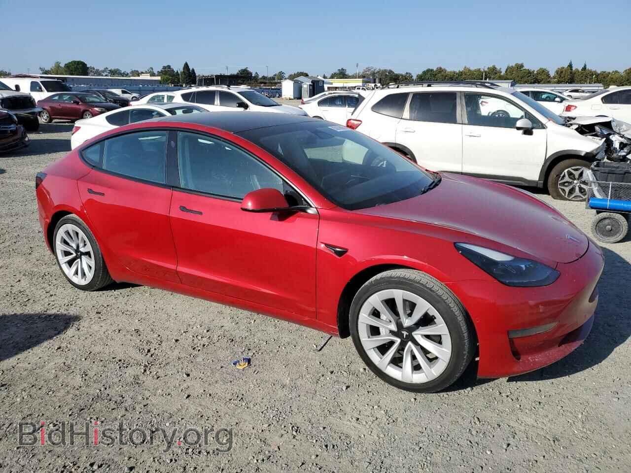 2021 TESLA MODEL 3 - VIN: 5YJ3E1EA4MF078455 - Фото 4