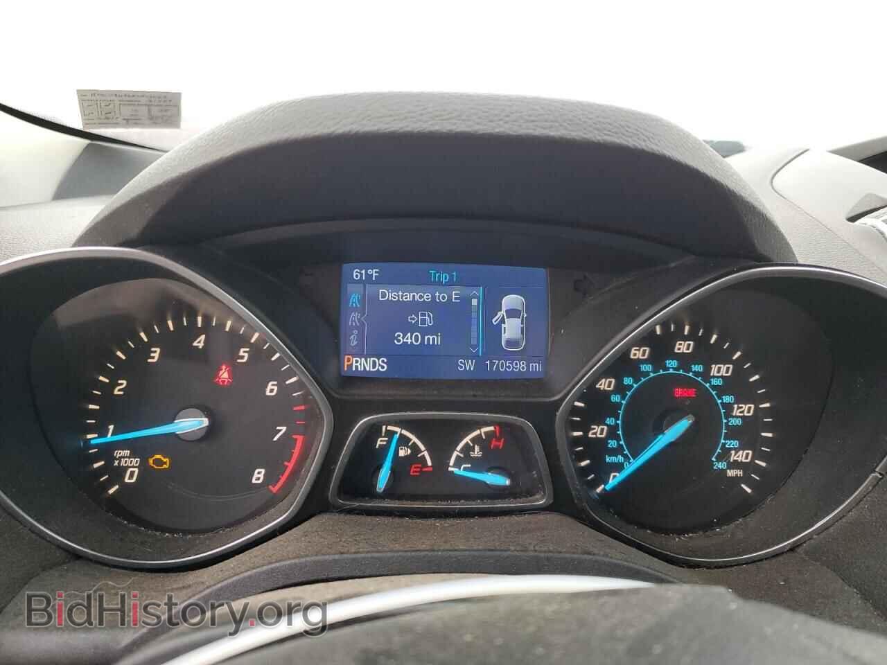 2014 FORD ESCAPE - VIN: 1FMCU9G96EUE14566 - Фото 9