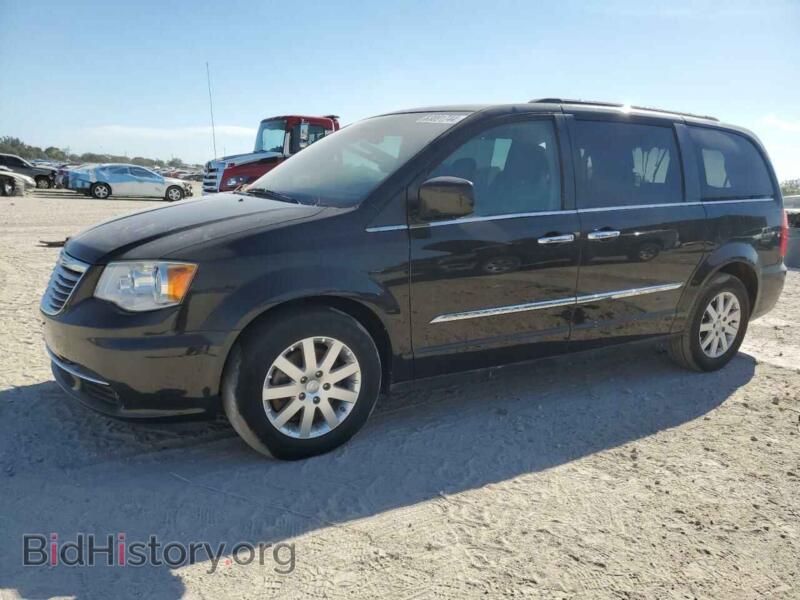 2016 Chrysler MINIVAN Touring (VIN 2C4RC1BG3GR256809) — photo 1 of 13, Copart, damage: burn