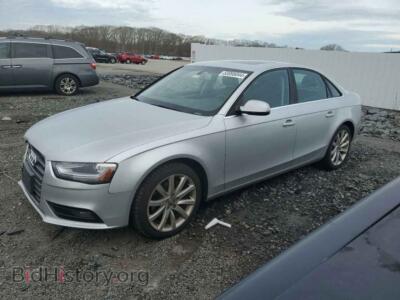 2013 Audi A4 Premium Plus, silver — VIN WAUFFAFL1DN006279, Copart