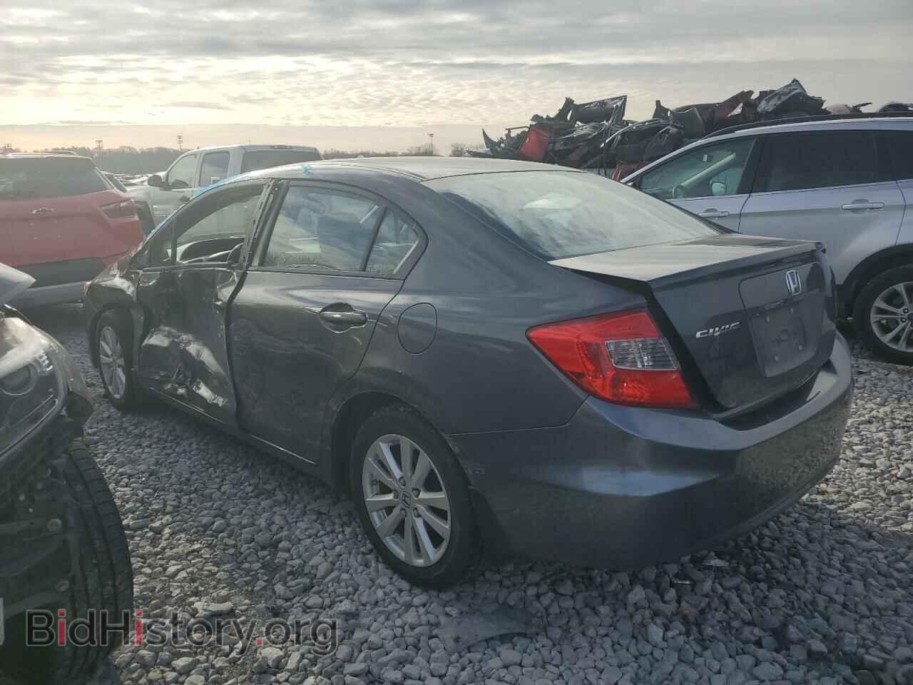2012 HONDA CIVIC - VIN: 2HGFB2F94CH508785 - Фото 2