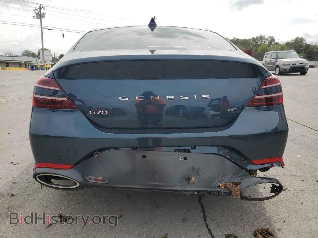 2022 GENESIS G70 BASE - VIN: KMTG54TE0NU088340 - Фото 6
