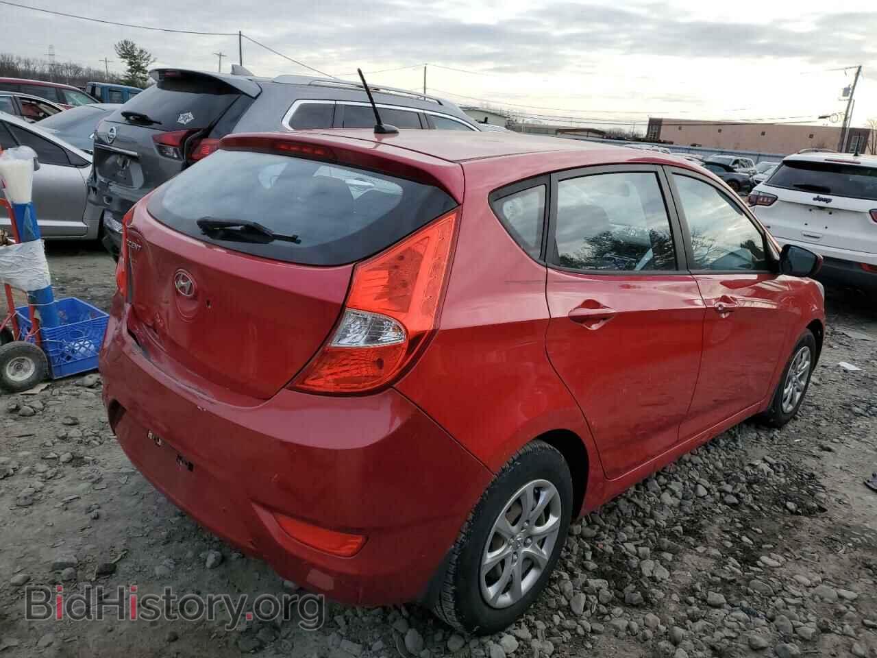 2013 HYUNDAI ACCENT - VIN: KMHCT5AEXDU137369 - Фото 3