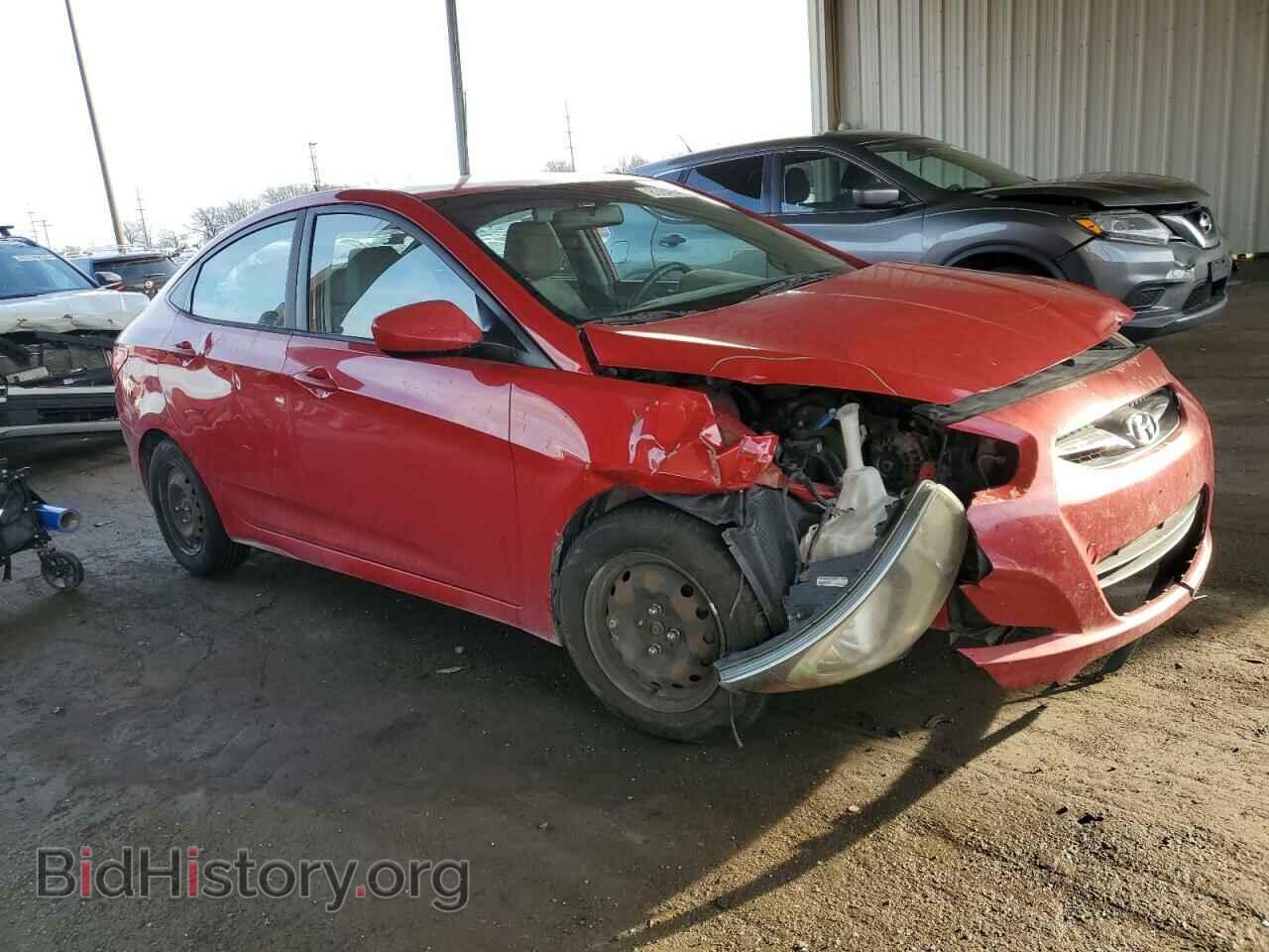 2013 HYUNDAI ACCENT - VIN: KMHCT4AE1DU432127 - Фото 4