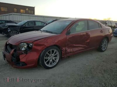 2012 Mitsubishi GALANT ES, red — VIN 4A32B3FF3CE024331, Copart