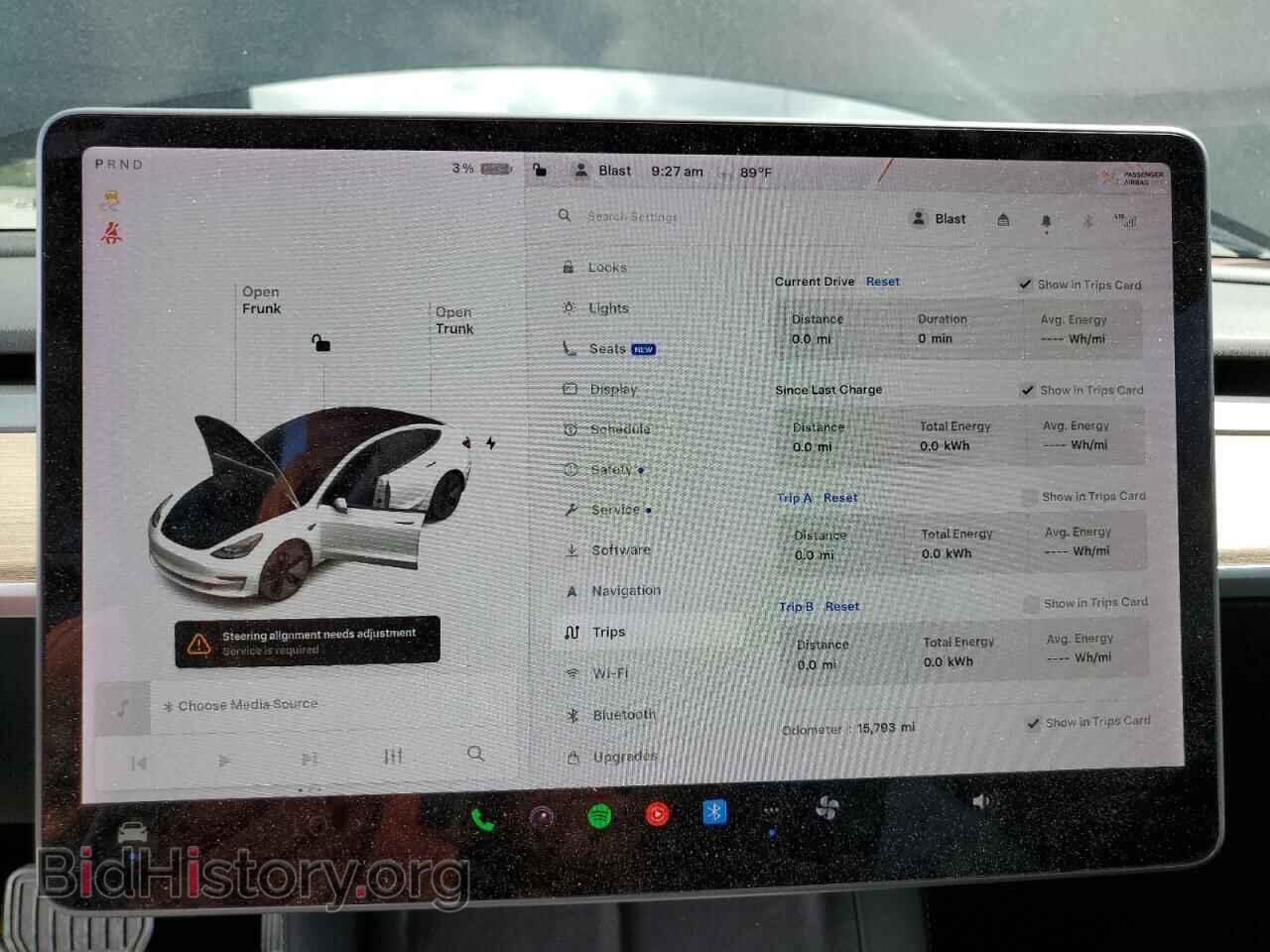 2021 TESLA MODEL 3 - VIN: 5YJ3E1EA2MF089356 - Фото 9