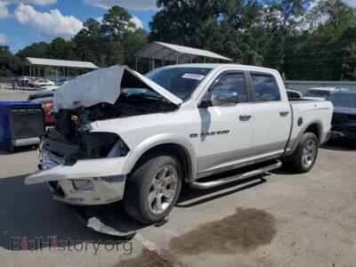 2012 Dodge RAM 1500 Laramie, белый — VIN 1C6RD7NT8CS248228, Copart