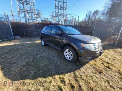2007 Ford EDGE SEL Plus, black — VIN 2FMDK49C47BB69099, Copart