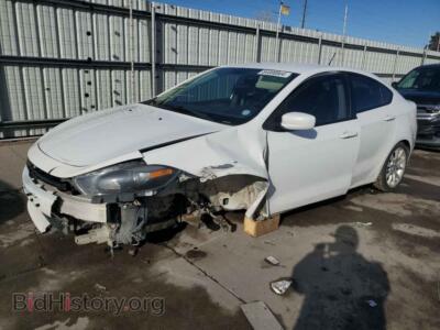 2013 Dodge DART SXT, white — VIN 1C3CDFBA3DD303528, Copart
