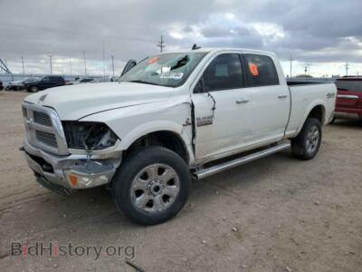 2017 RAM 2500 LARAMIE, white — VIN 3C6UR5FL2HG720596, Copart