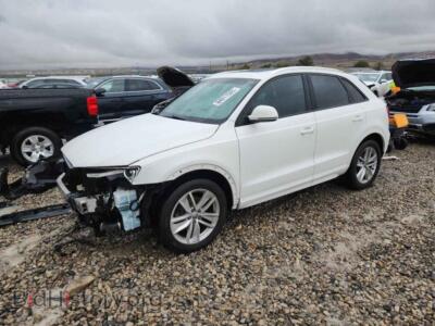 2017 Audi Q3 Premium, white — VIN WA1ECCFS9HR017792, Copart