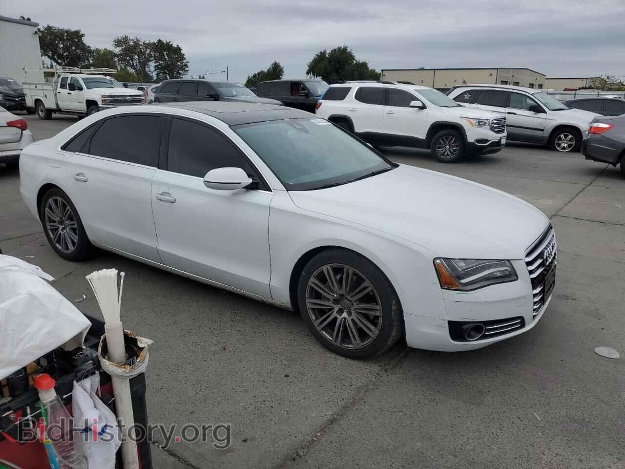 2013 AUDI A8 - VIN: WAURGAFD8DN023745 - Фото 4