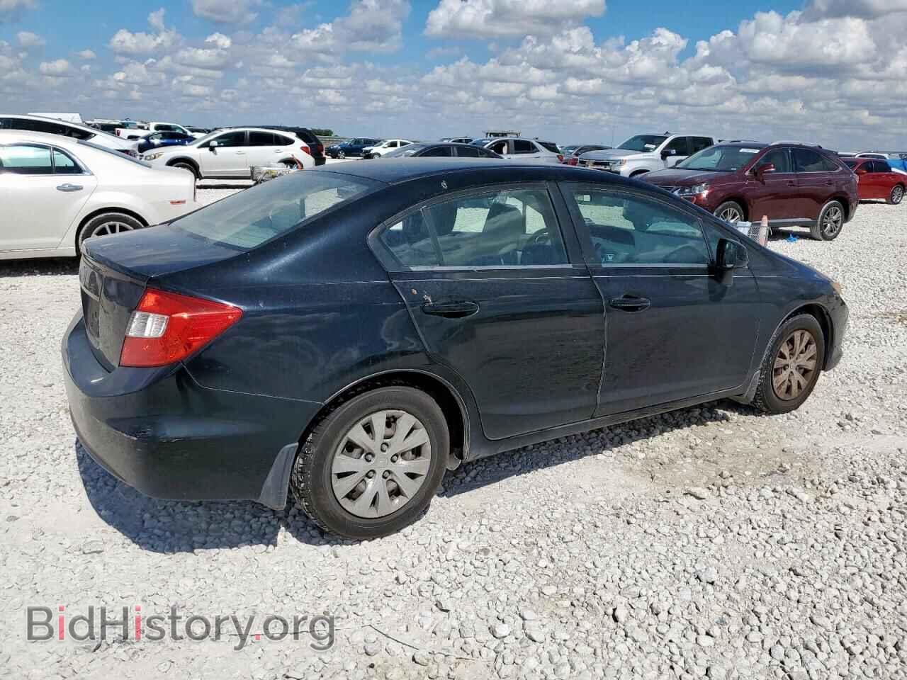 2012 HONDA CIVIC - VIN: 19XFB2F59CE044383 - Фото 3
