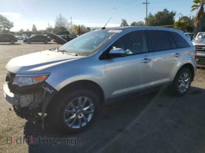 2012 Ford EDGE SEL, серебристый — VIN 2FMDK3JC0CBA82753, Copart