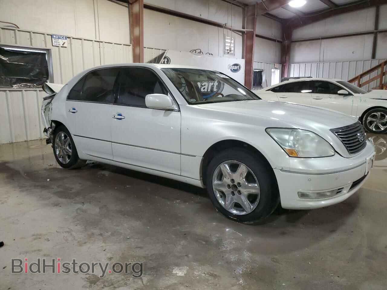 2005 LEXUS LS430 - VIN: JTHBN36F555000883 - Фото 4