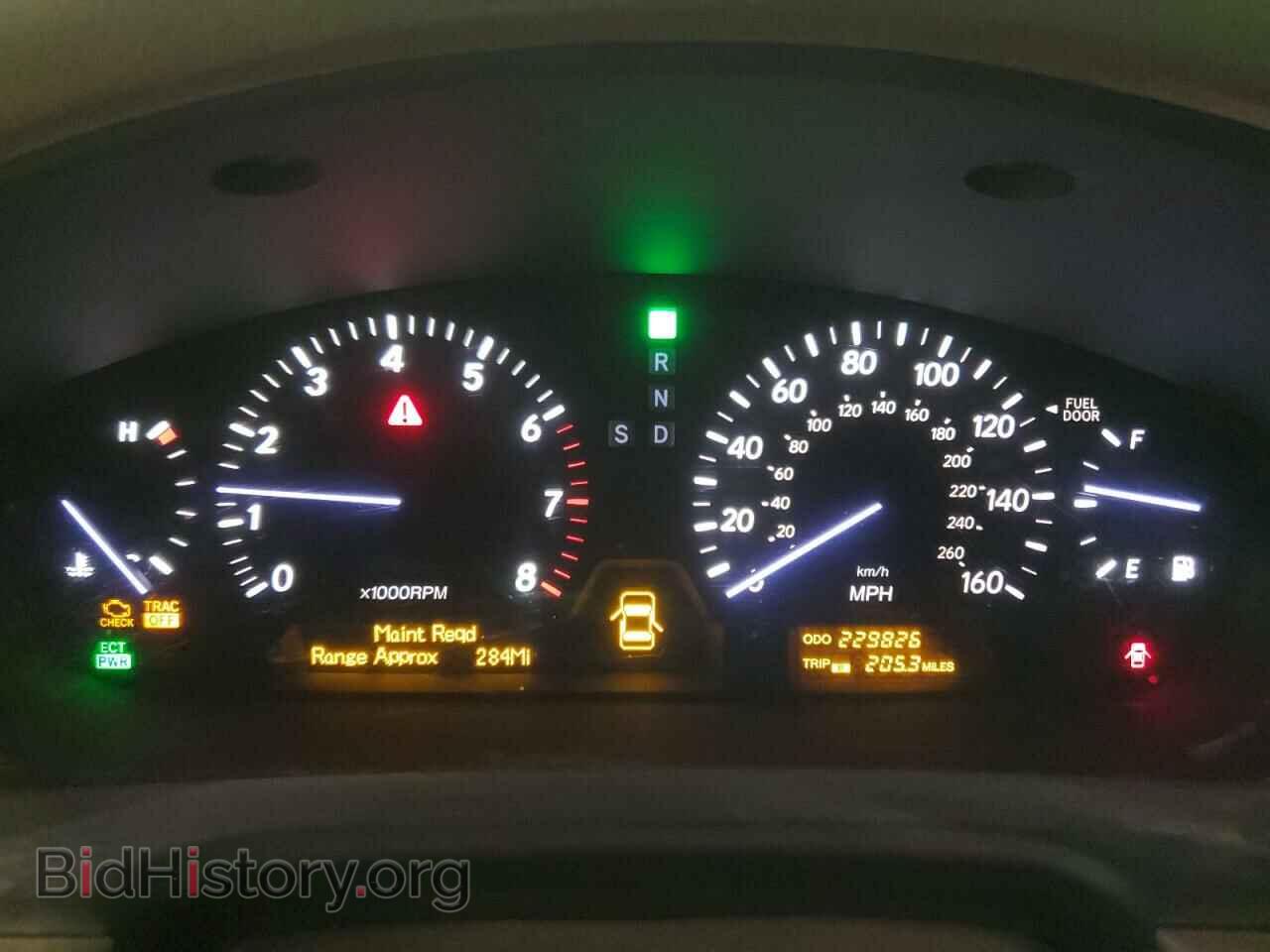 2005 LEXUS LS430 - VIN: JTHBN36F555000883 - Фото 9