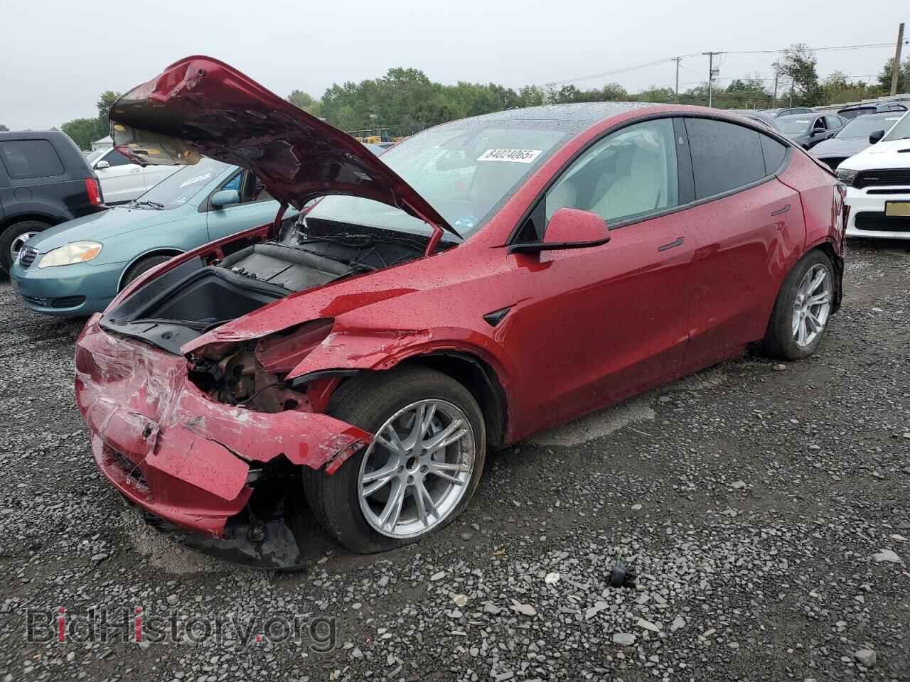 Фотография 7SAYGDED4RF045929 - TESLA MODEL Y 2024