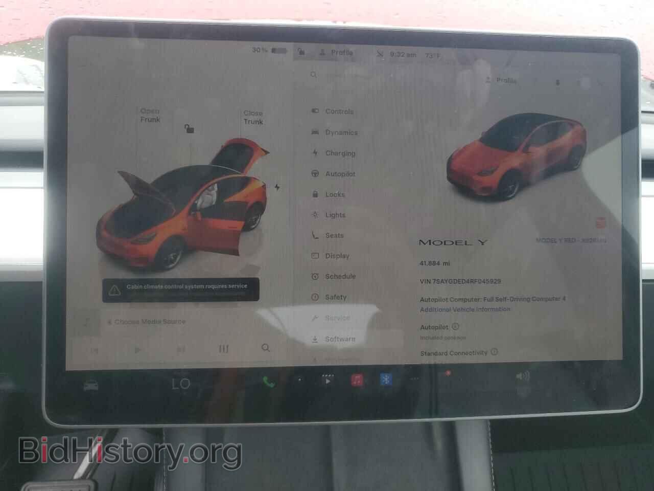2024 TESLA MODEL Y - VIN: 7SAYGDED4RF045929 - Фото 9